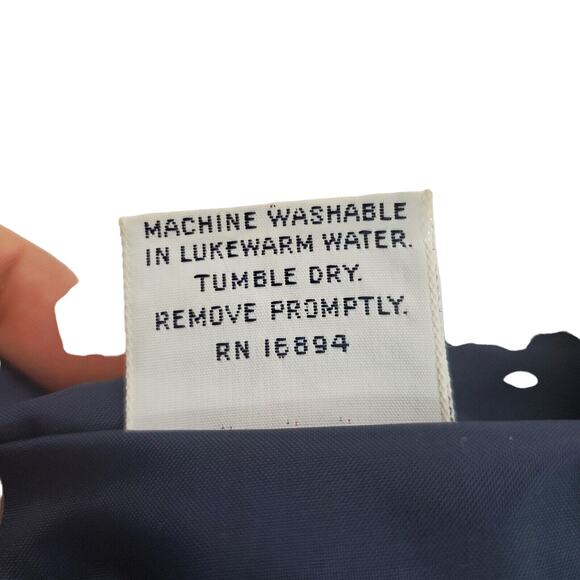 Vintage Sports Master Kentucky 70s Jacket Men's L Blue & White Lightweigt Retro - Picture 4 of 10